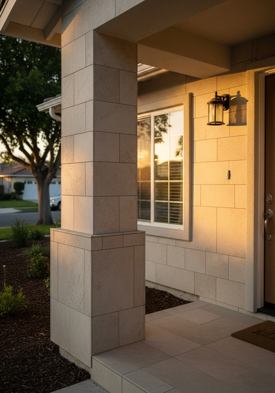 Anaheim home exterior demonstrating quality work and attention to detail in a neighborhood setting.